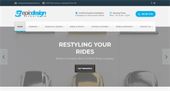 Desktop Screenshot of epicdesignstudio.ca